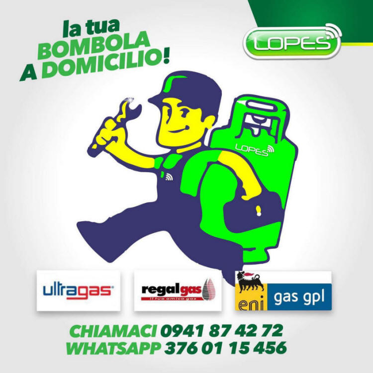 consegne gas propano liquido in bombole